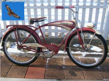 SCHWINN : 5 bicyclettes de collection.